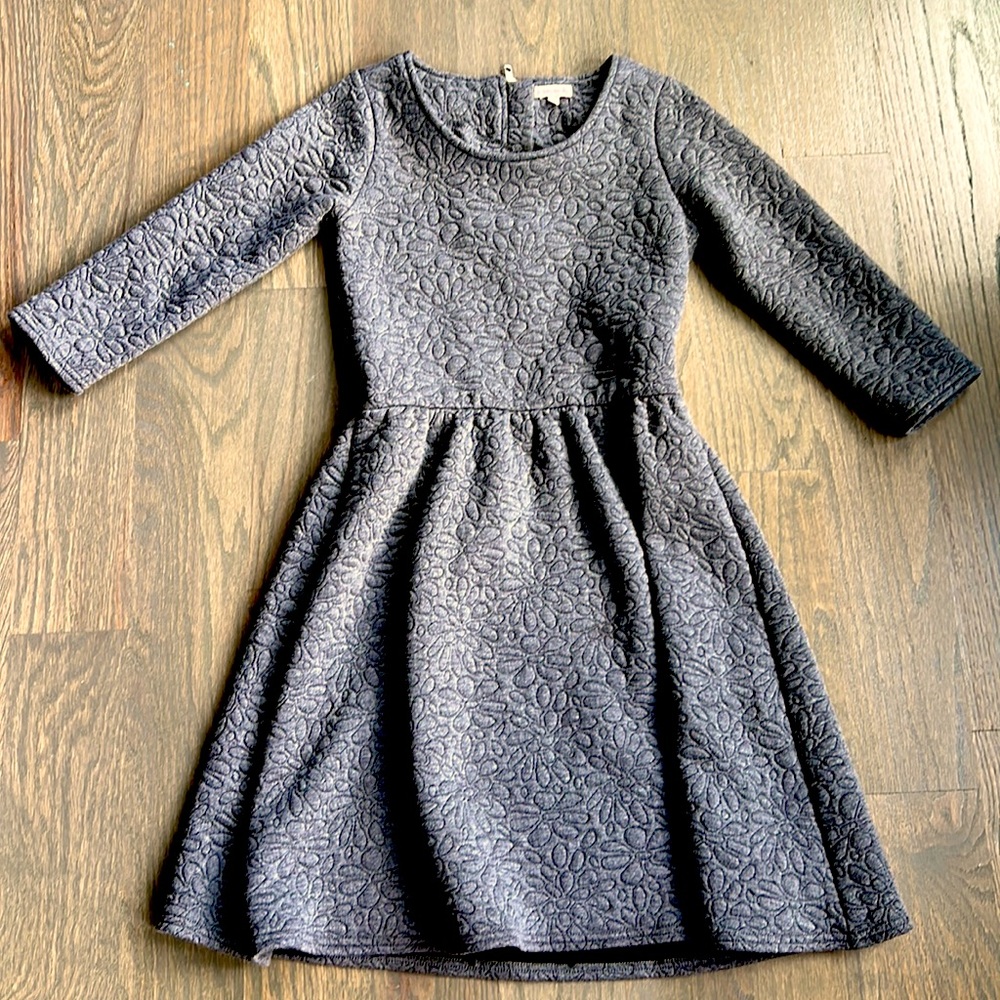 Grey Penny Candy formal dress for kids
